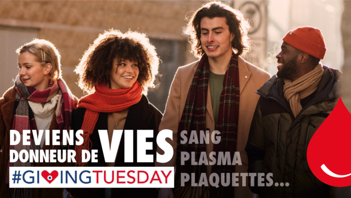 L’Établissement Français du Sang célèbre le Giving Tuesday !